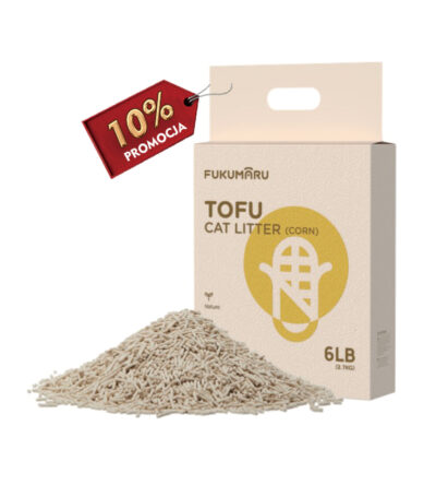FUKUMARU Corn Tofu Cat Litter 2.7 kg/6 LB