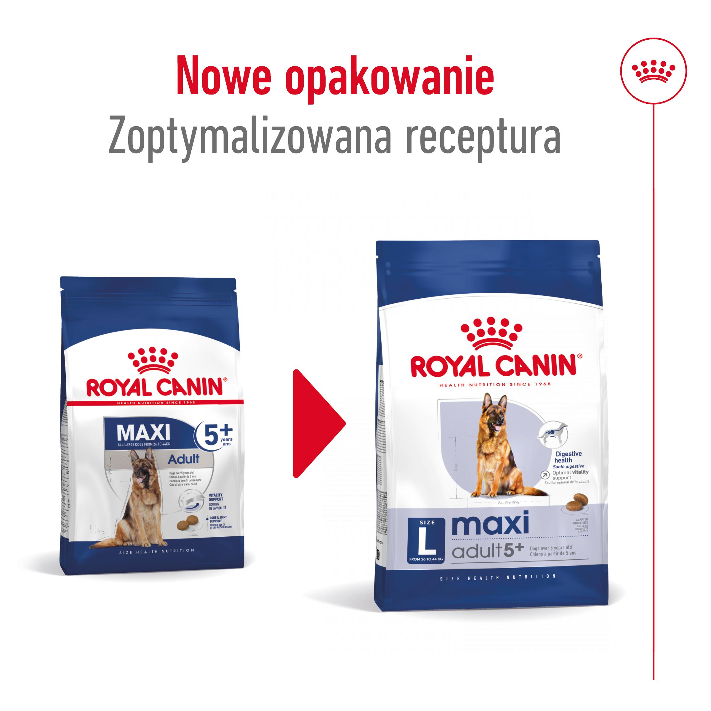 ROYAL CANIN® Maxi Adult 5+ karma sucha dla psów starszych ras dużych 15 kg - Image 10