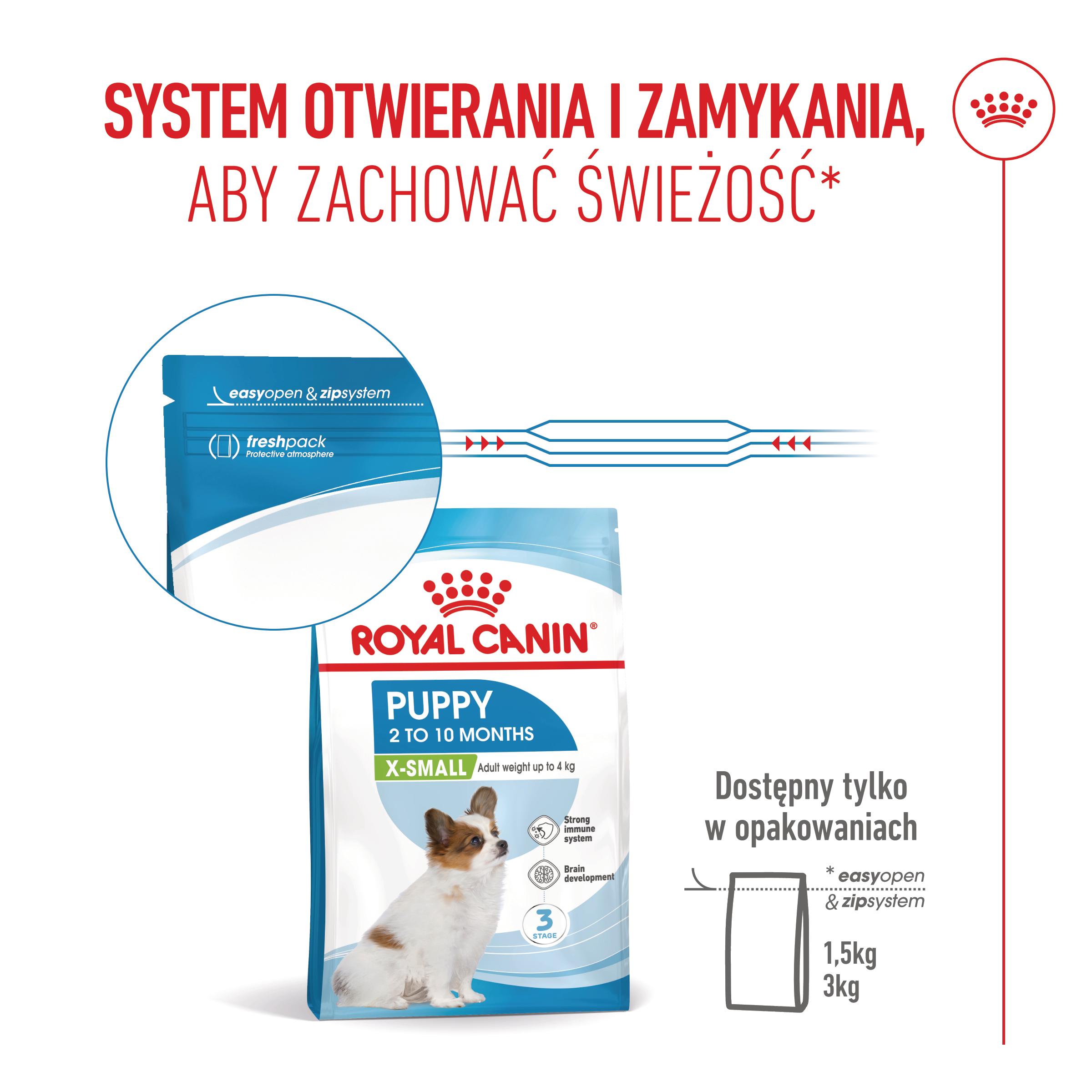 ROYAL CANIN® X-Small Puppy karma sucha dla szczeniąt ras miniaturowych - Image 11